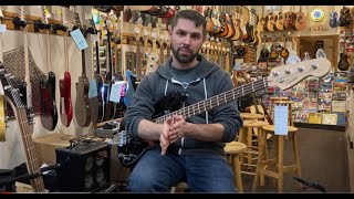 Bass Comparison Precision Bass vs Jazz Bass vs Ibanez GSR200 [upl. by Akerehs921]