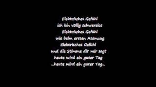 Juli Elektrisches Gefühl  Lyrics  High Quality [upl. by Ainslee]