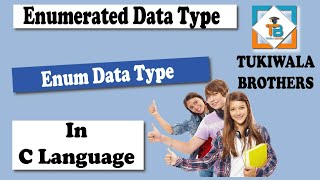 Enumerated Data Types  Enum Data Type  C language [upl. by Haizek]