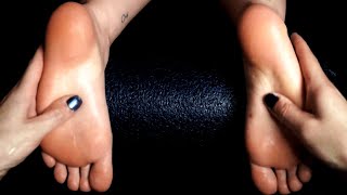 ASMR Super Relaxing Foot Massage w Nature Sounds [upl. by Okier130]