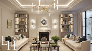 Touring a £12500000 Modern Duplex Apartment with Stunning Interior Design  Mayfair London [upl. by Neirual]