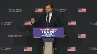 JD Vance gives first remarks since Vice Presidential nomination [upl. by Oivaf527]