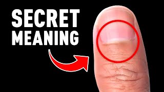 The Secret Meaning 🤫 of the quotHalf Moonquot on Your Thumb Nail [upl. by Mok883]