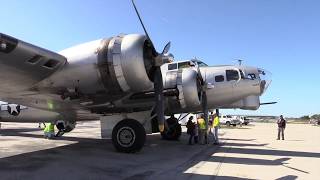 World War II veteran describes being a ball turret gunner in B17 [upl. by Ahsaek]