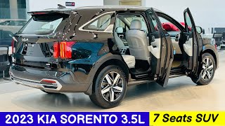 2023 KIA SORENTO 35L  Luxury 7 Seats SUV  Exterior and Interior Details [upl. by Ialocin874]