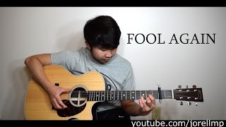 Westlife  Fool Again Fingerstyle cover by Jorell INSTRUMENTAL  KARAOKE ACOUSTIC [upl. by Mcintyre518]