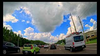 quotScenic ASMR Drive from Wesley Chapel to Miami – Pure Road Ambiencequot [upl. by Eveam207]