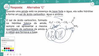 192  REVISÃƒO E CORREÃ‡ÃƒO  REAÃ‡Ã•ES ENVOLVENDO FUNÃ‡Ã•ES NITROGENADAS [upl. by Ylecara]