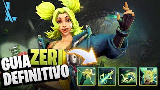 COMO JOGAR DE ZERI NO WILD RIFT EXPLICAÇÃO DAS HABILIDADES [upl. by Saree241]