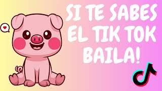 ❤️Si Te Sabes El Tiktok Baila 2023❤️ [upl. by Aneloj]