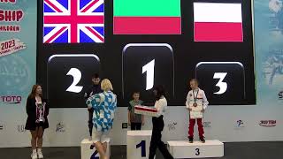 Medals Ceremony Part 1 WAKO European Championships 2023 [upl. by Aikimat]