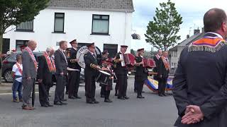 Lisnagrot Accordion Band  12th Morning Parade In Kilrea 2018 [upl. by Moe134]