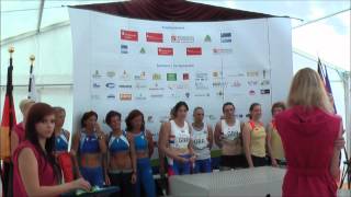 EVACS 2012CAMPIONATI EUROPEI MASTERZITTAUStaffetta 4x100 W35  25082012 [upl. by Ahsenad837]