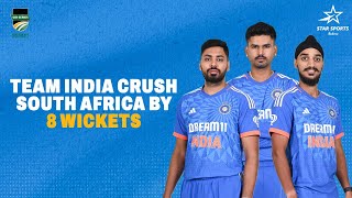 Arshdeep Avesh Shreyas amp Sudharsan Help IND Demolish SA by 8 Wickets  Highlights SAvIND 1st ODI [upl. by Maxima]