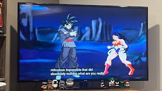 Charsonic reacts to Goku Black vs Wonder Woman Sprite Animation from Ebullience [upl. by Netloc]