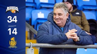 Barrow Raiders 3414 Whitehaven Paul Crarey reaction [upl. by Ragas305]