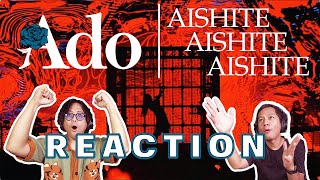 Selalu bikin merinding  Ado  Aishite Aishite Aishite Live Performance Reaction [upl. by Valenba]