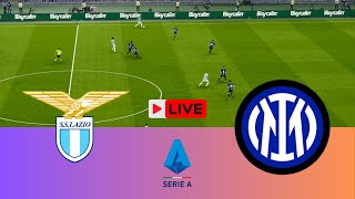 LIVE Lazio vs Inter Milan  Serie A 2425 Full Match  Video Game Simulation [upl. by Memberg]