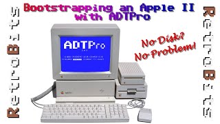 Bootstrapping an Apple II with ADTPro [upl. by Mcculloch]