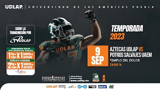 FBA  Aztecas UDLAP vs Potros Salvajes UAEM  ONEFA  TvUDLAP [upl. by Markiv]