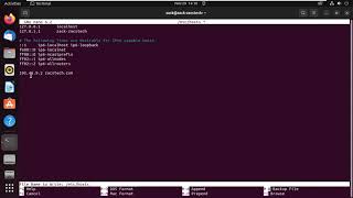 How to edit Host file in Ubuntu  Linux [upl. by Tserof]