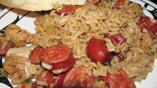 Smoked Sausage Jambalaya Tasso Crowder Peas and a story [upl. by Petrina]