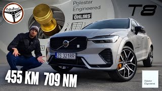 2023 Volvo XC60 T8 Polestar  Próba autostradowa i dokładna prezentacja VMAX RACEBOX 0100 kmh [upl. by Nythsa409]