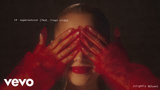 Ariana Grande  supernatural lyric visualizer ft Troye Sivan [upl. by Standush]