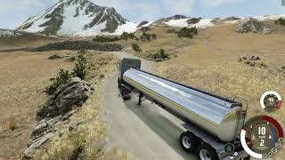 BeamNg Driver 34 Ton Yük Tehlikeli Yollar dayız😱 [upl. by Auoh]