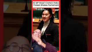 politicalprotest maorivoices newzealand haka shortsvideo hakadance breakingnews viralvideo [upl. by Hymie]