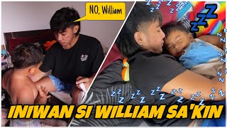 BABY SITTER NI WILLIAM FOR A DAY NAPAKAKULIT [upl. by Amolap]