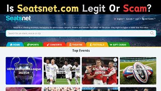 Seatsnet Review Is Seatsnetcom Legit Or Scam [upl. by Vick]