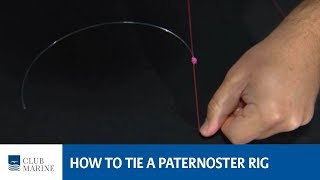 How to tie a paternoster rig with Paul Worsteling [upl. by Reuven]