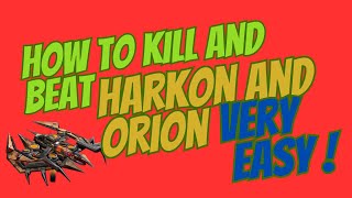 war commander secret how to kill and beat harkon and orion very easy [upl. by Haiel]