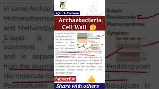 ArchaebacteriaCell WallBiological Classification  Class 11 Biology ✅Quick Revision NEET  MBBS [upl. by Anthony]