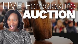 Watch a Real Bidder Win Foreclosure Auctions for First Time Home Buyers Can You Compete [upl. by Jobey]