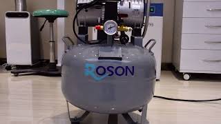 Roson dental air compressor RV01RV02dental dentalcare dentalclinic dentist roson [upl. by Enyamrahc]