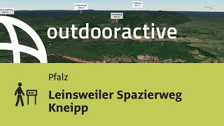 Wanderung in der Pfalz Leinsweiler Spazierweg Kneipp [upl. by Oirad610]