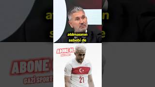 Atakan Kurt quot Barış Alper’in oyundan atılmasının sebebi Türk Hakemleri” futbol millimaç shorts [upl. by Anhej]