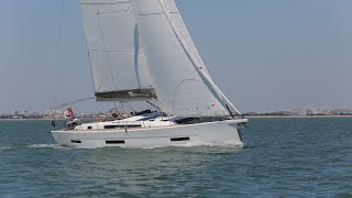 DUFOUR 530  NEW SAILING YACHT  SEATRIAL OCEAN VERSION [upl. by Yerot114]