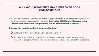 Tesamorelin for Fat Loss x More Plates More Dates and Marek Health [upl. by Anayit]