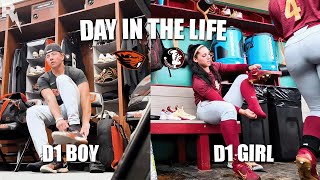 Day In the Life D1 Boy VS D1 Girl [upl. by Henderson]