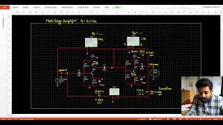 Multisim Tutorial6 Multistage amplifier simulation part 1 [upl. by Ellerrad]