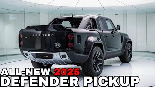 2025 Land Rover Defender Pickup Introduced  The most powerful [upl. by Oriaj276]