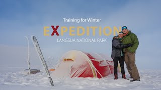 Training for Winter Expedition Langsua National Park [upl. by Hallvard894]