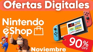 Juegos en oferta nintendo switch eshop NOVIEMBRE 2024 [upl. by Neils873]