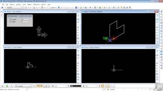 Bentley MicroStation V8i 3D Tutorial  Drawing A Step Block [upl. by Hanafee]