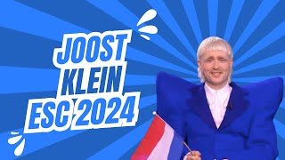 Joost Klein being an ICON for 8 minutes Eurovision compilation [upl. by Skoorb]