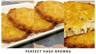 HASH BROWNS Recipe  Mcdonalds Super crispy Crunchy Breakfast [upl. by Ecydnak356]