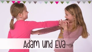 Adam und Eva  Klatschspiele Anleitung Kinderlieder [upl. by Manella]